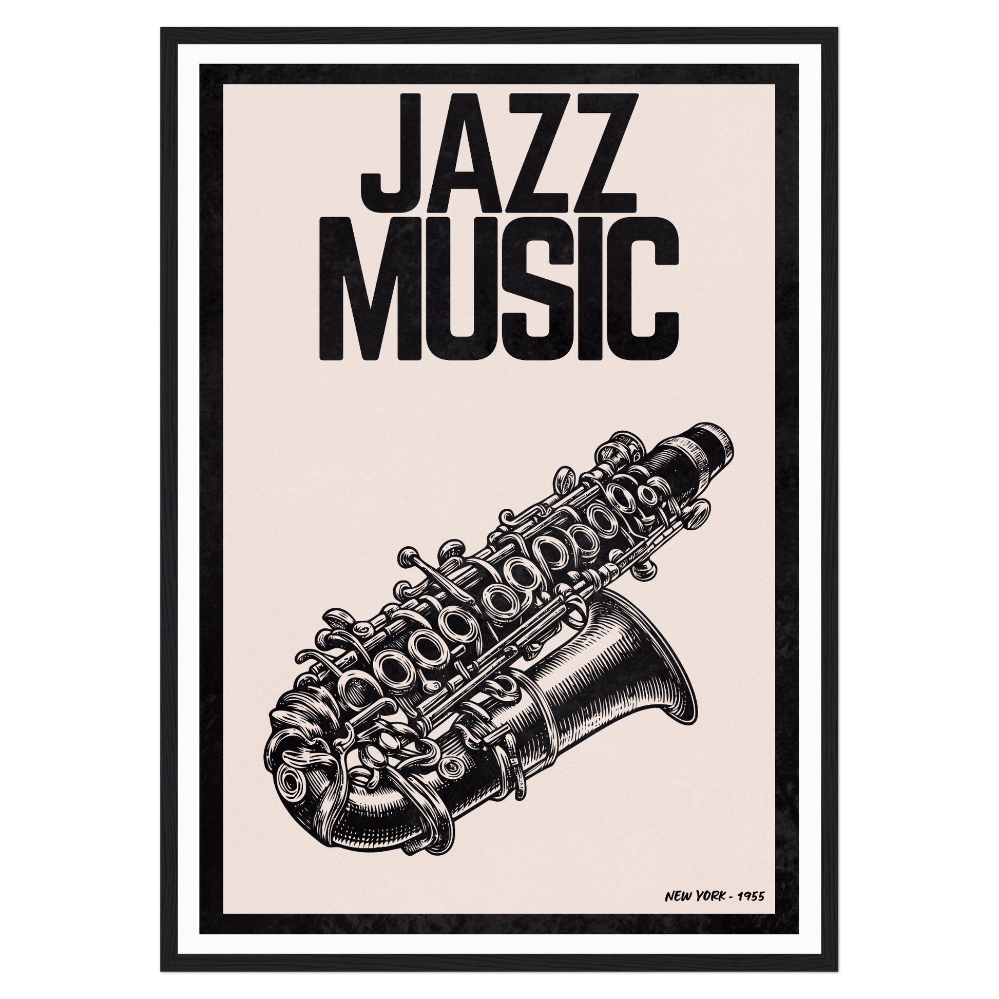Musique Jazz - Saxophone Bleue Vague Flow