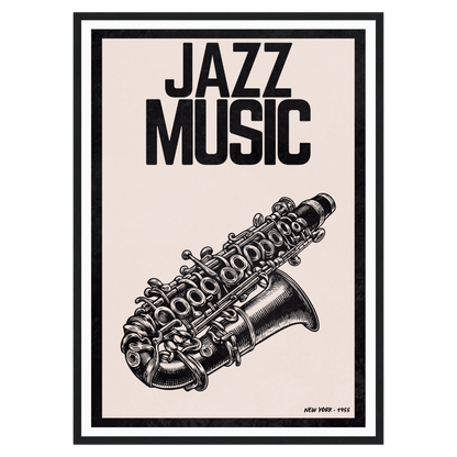 Musique Jazz - Saxophone Bleue Vague Flow