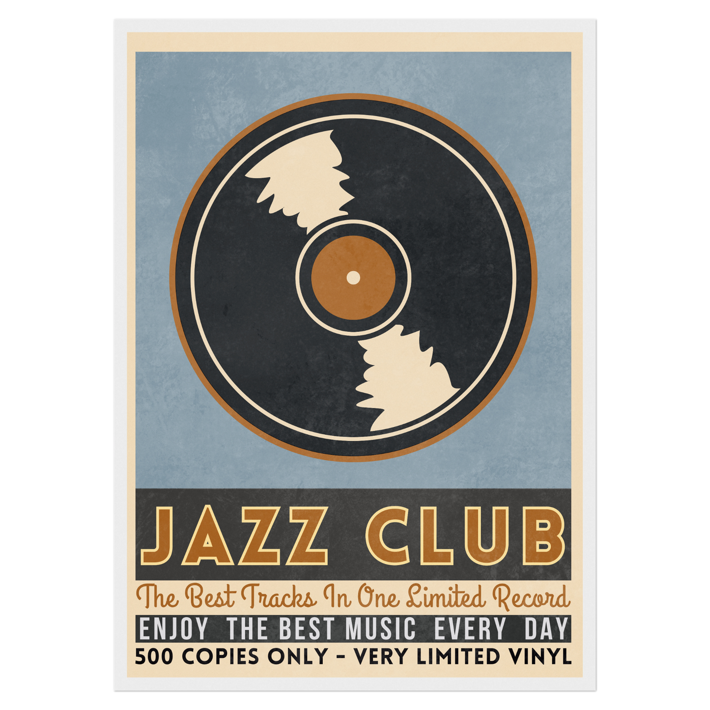 Jazz Club - Vinyle Bleue Vague Flow