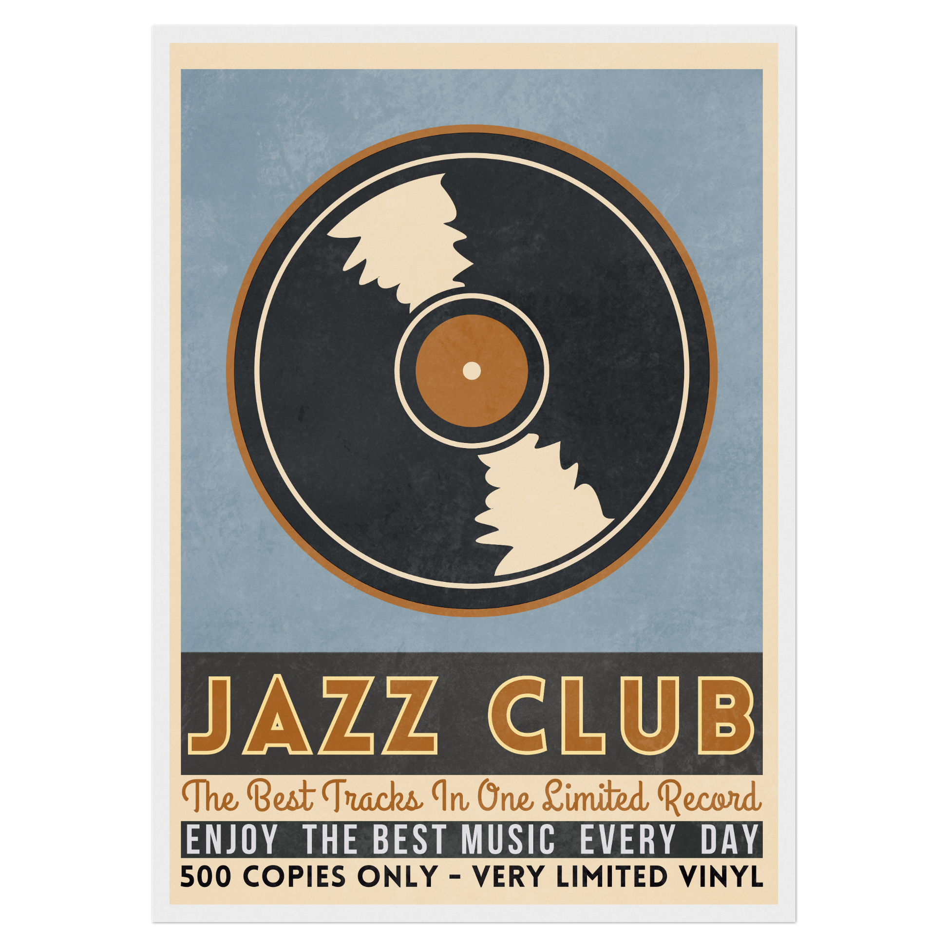 Jazz Club - Vinyle Bleue Vague Flow