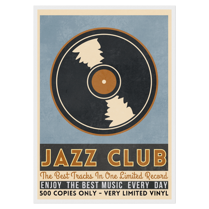 Jazz Club - Vinyle Bleue Vague Flow