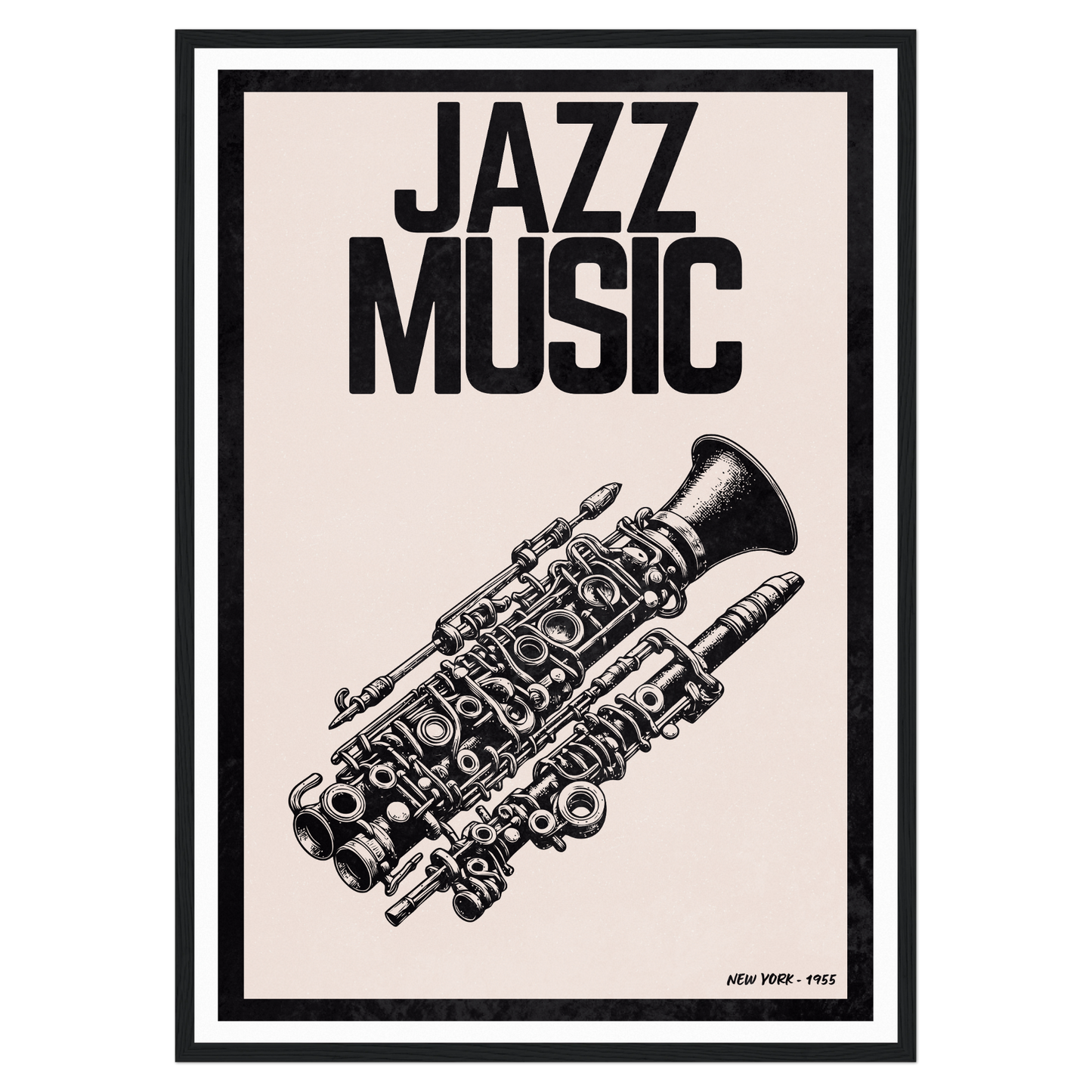 Musique Jazz - Clarinette Bleue Vague Flow