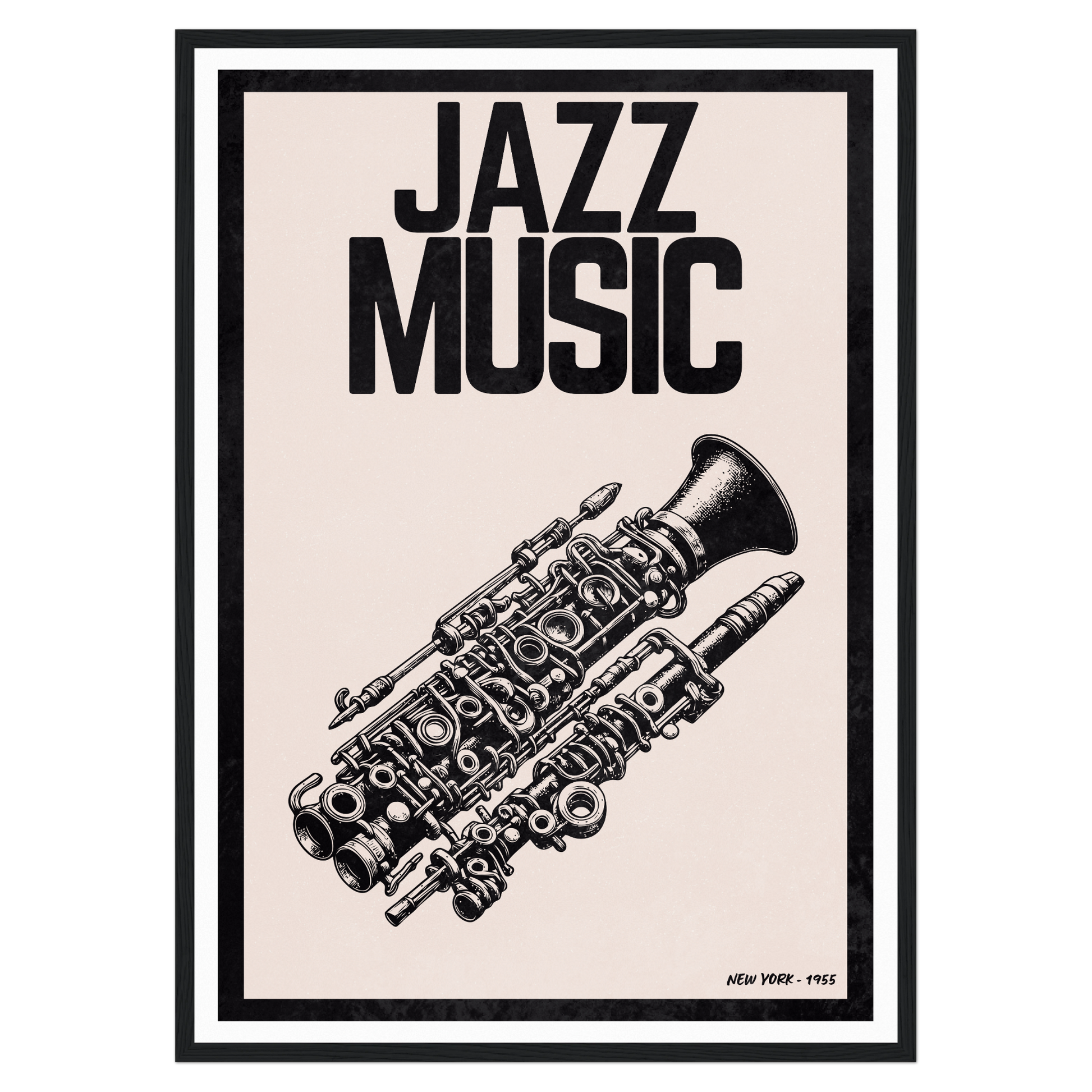 Musique Jazz - Clarinette Bleue Vague Flow