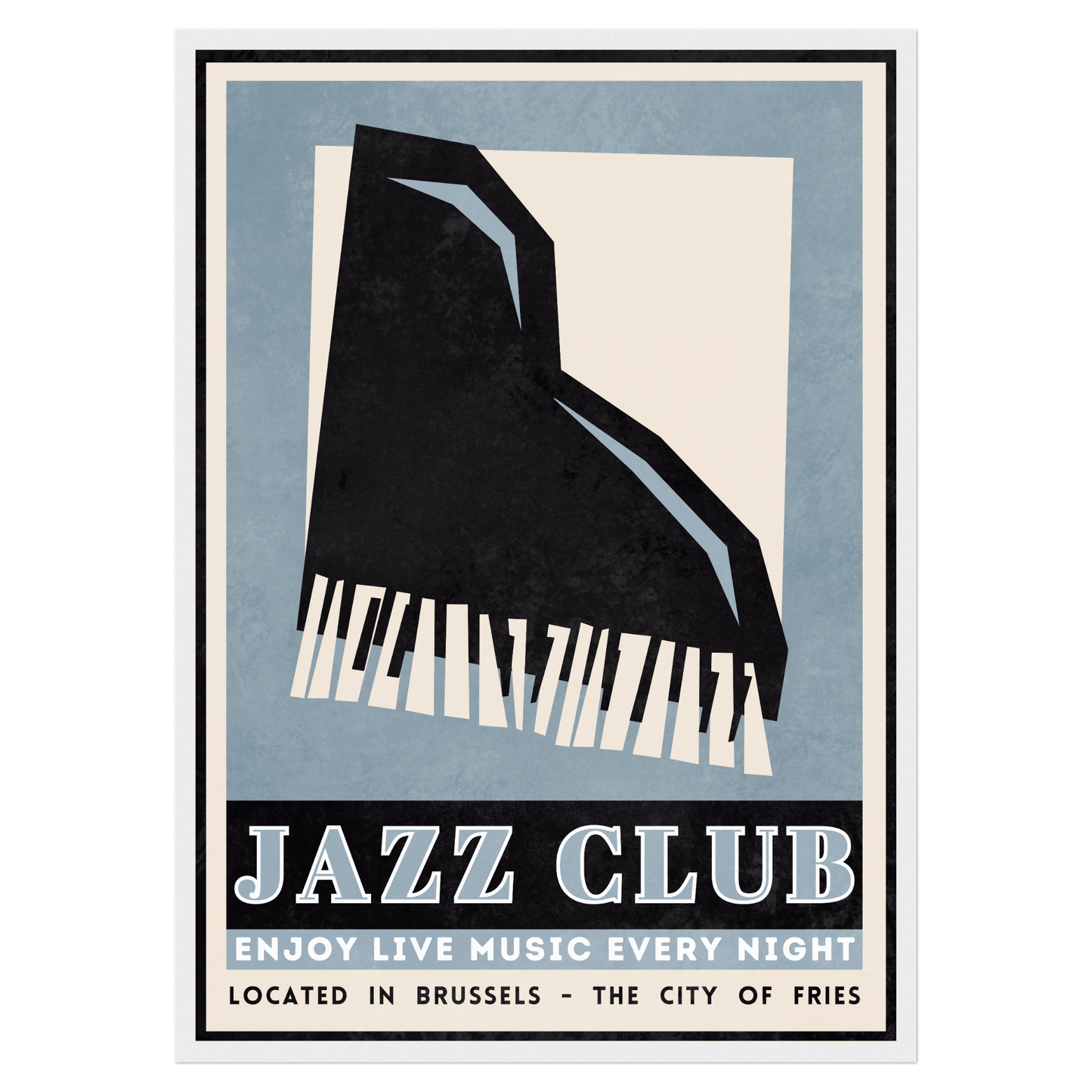 Jazz Club - Piano Live Bleue Vague Flow
