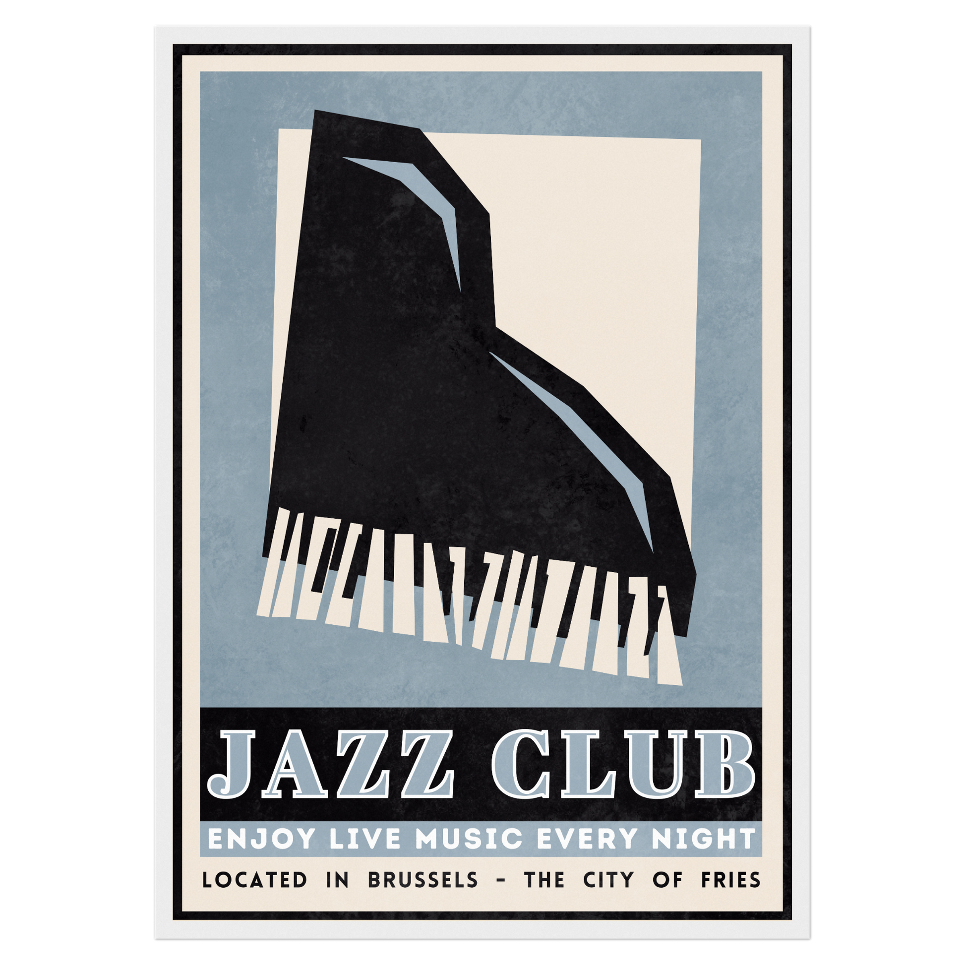 Jazz Club - Piano Live Bleue Vague Flow