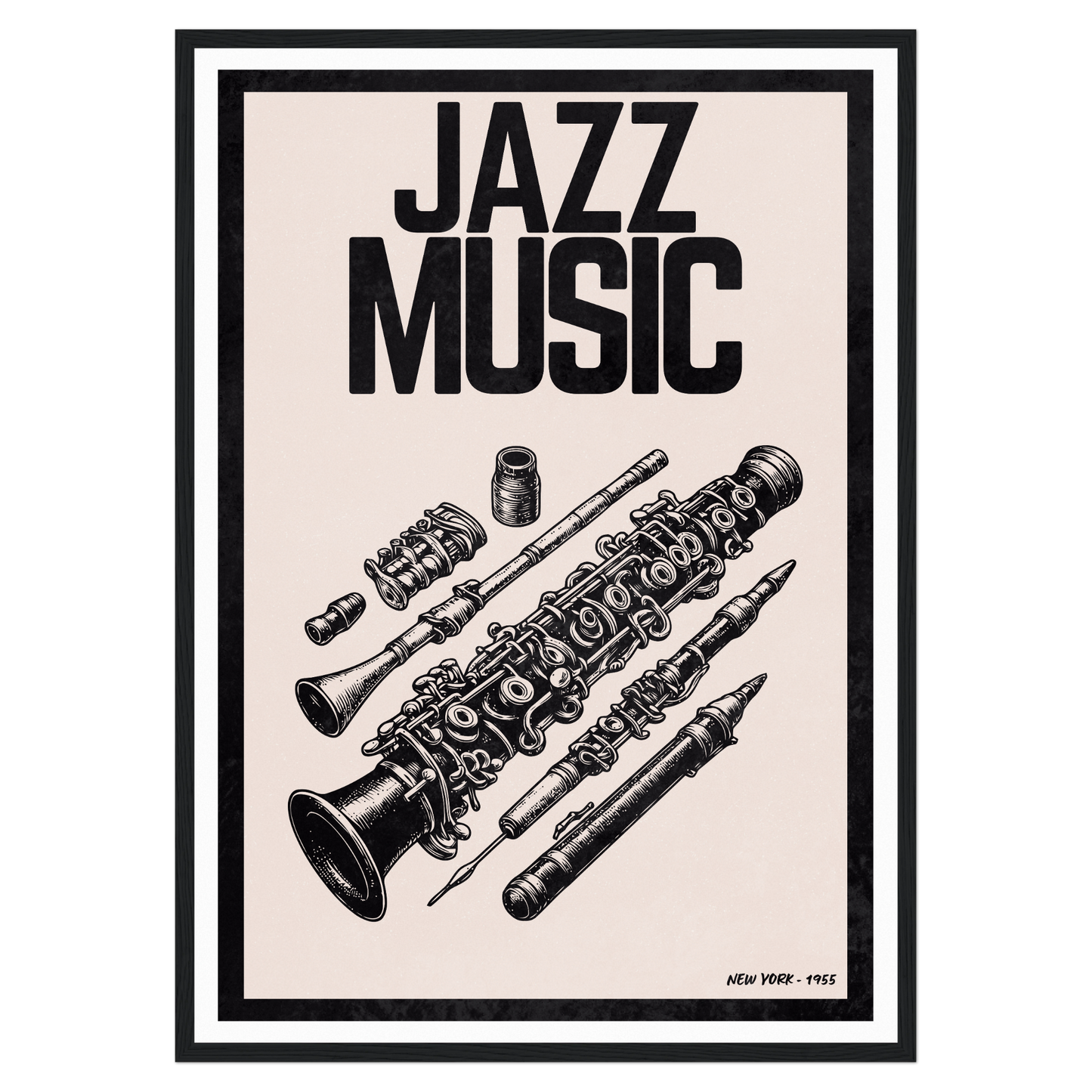 Musique Jazz - Clarinette & Accessoires Bleue Vague Flow