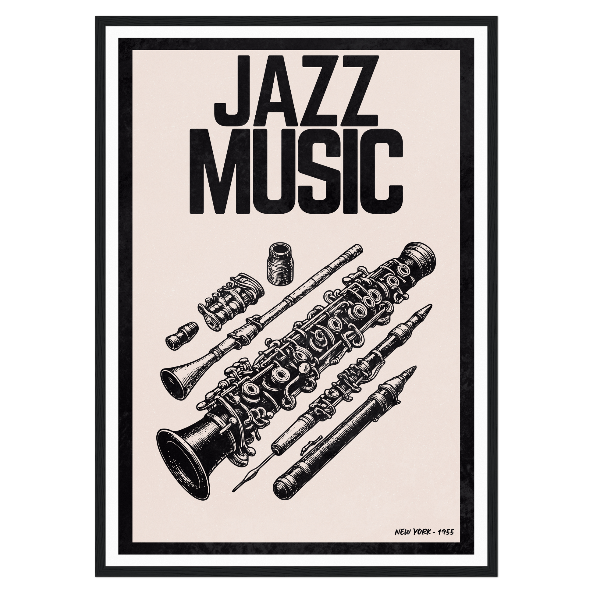 Musique Jazz - Clarinette & Accessoires Bleue Vague Flow