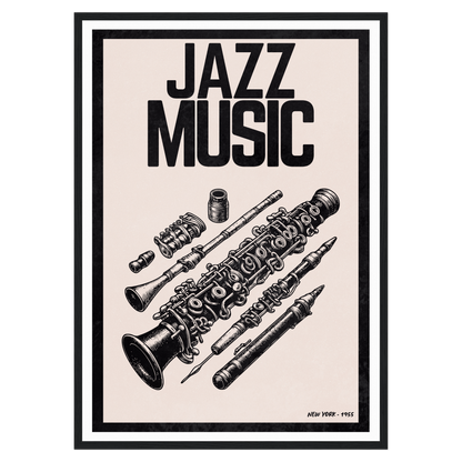 Musique Jazz - Clarinette & Accessoires Bleue Vague Flow