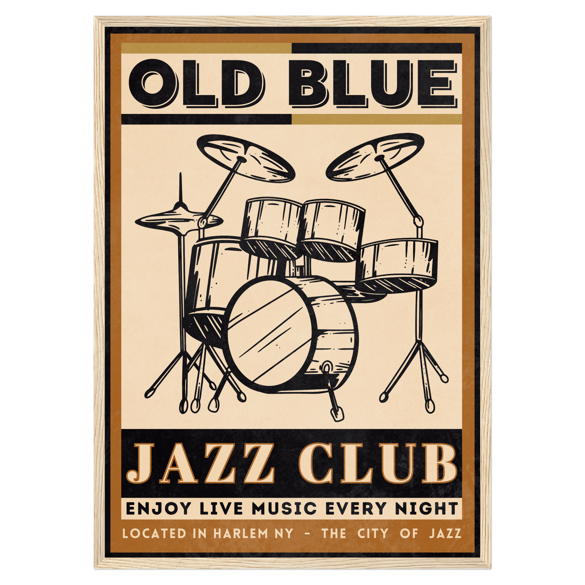 Old Blue Night - Batterie Bleue Vague Flow