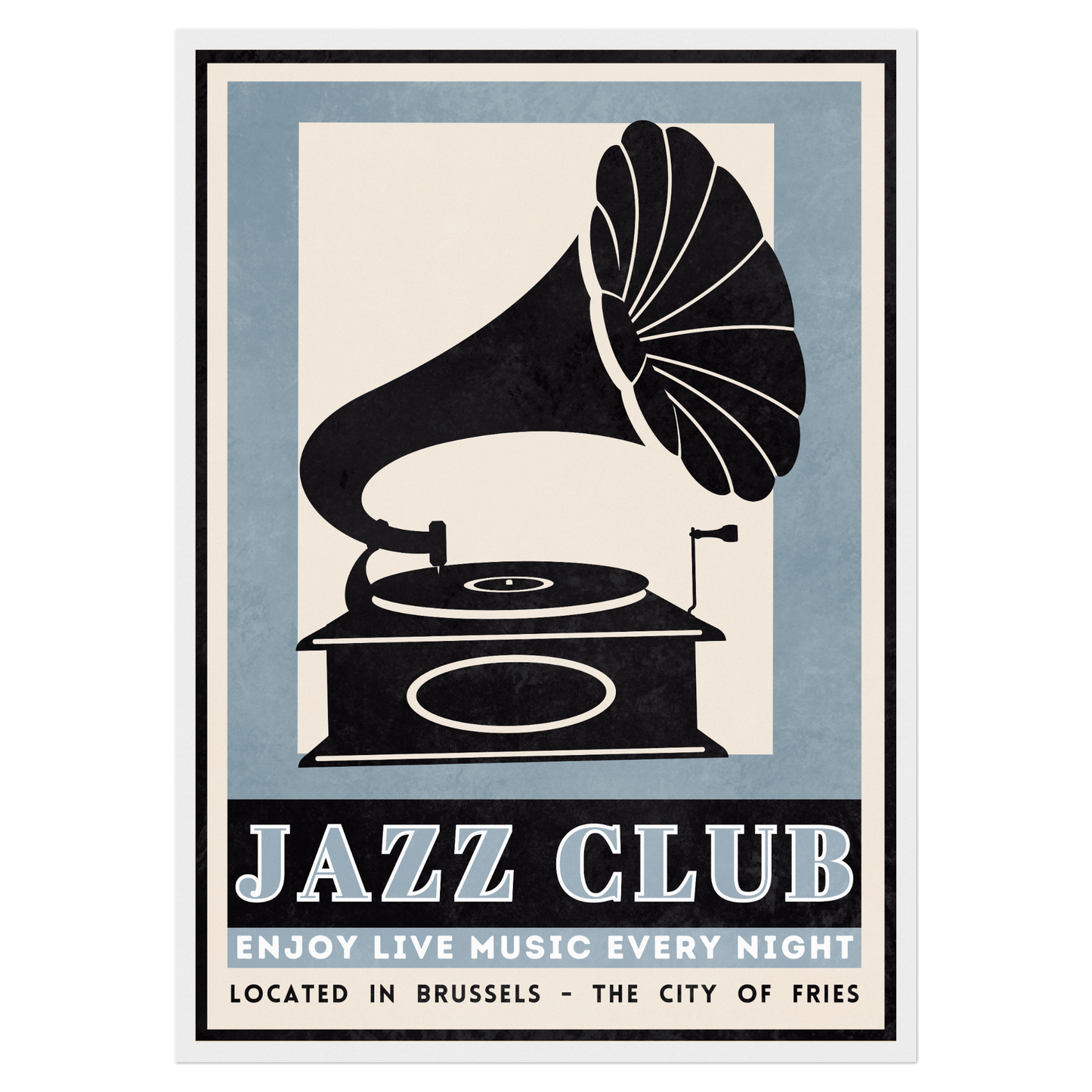 Jazz Club - Platine Live Bleue Vague Flow