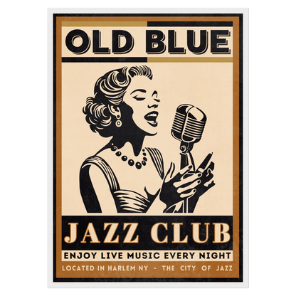 Old Blue Night - Chanteuse Bleue Vague Flow
