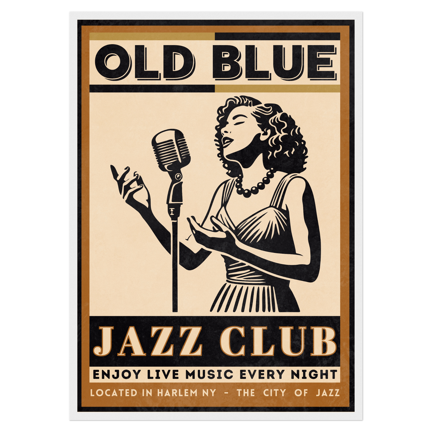 Old Blue Night - Interprète Bleue Vague Flow