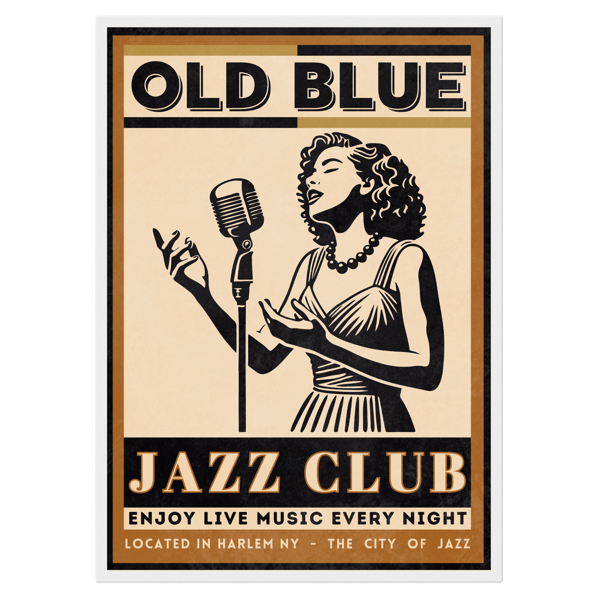 Old Blue Night - Interprète Bleue Vague Flow