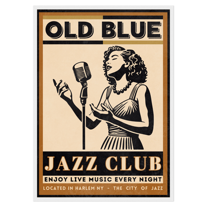 Old Blue Night - Interprète Bleue Vague Flow