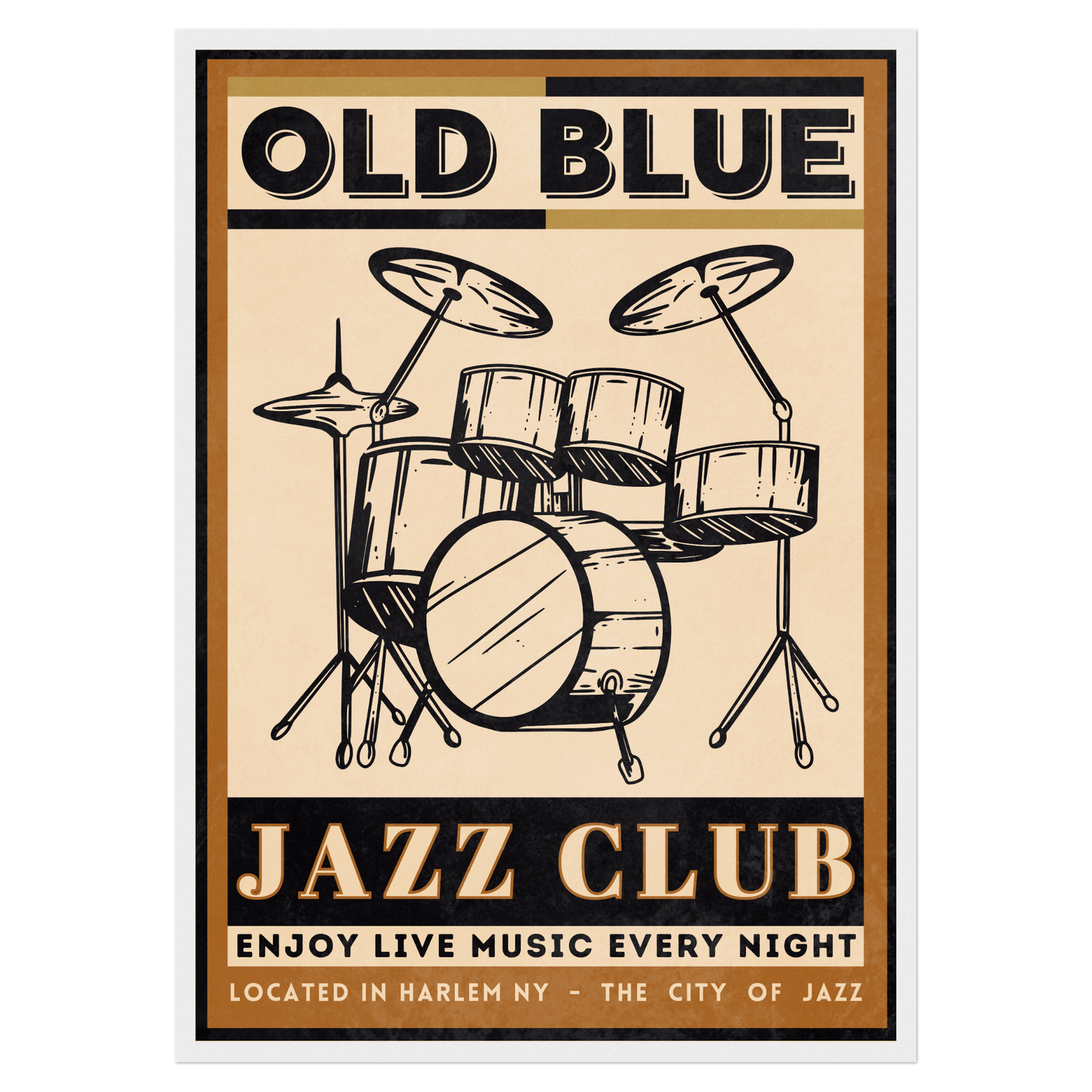 Old Blue Night - Batterie Bleue Vague Flow