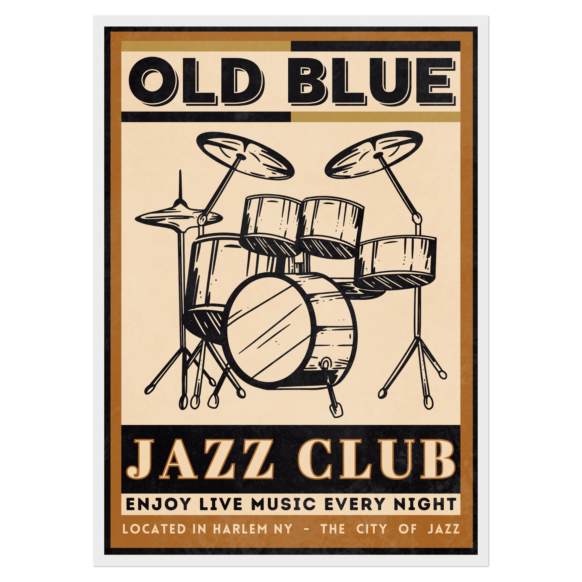Old Blue Night - Batterie Bleue Vague Flow