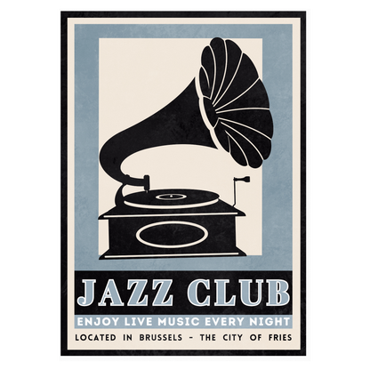 Jazz Club - Platine Live Bleue Vague Flow