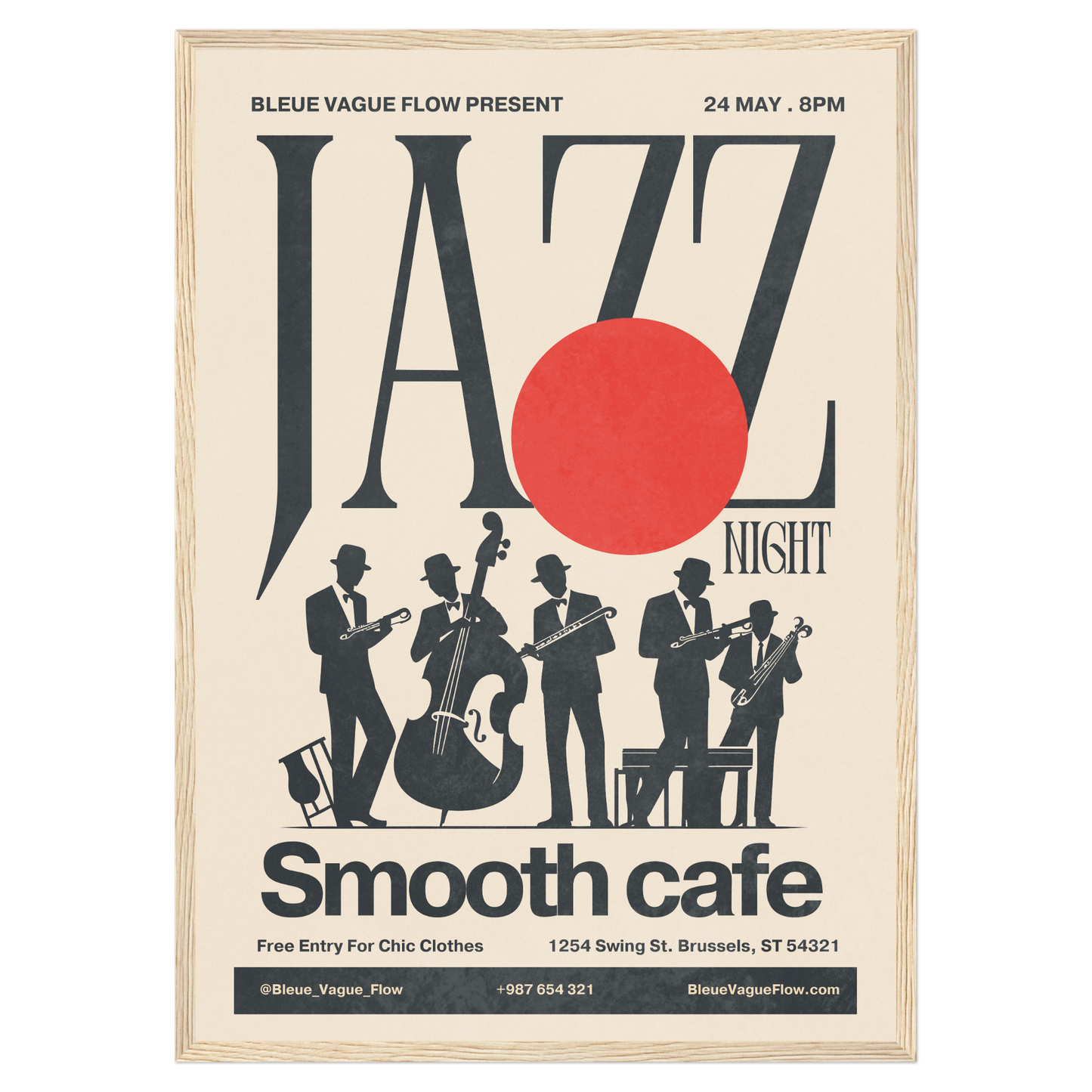 Nuit Jazz - Groupe Bleue Vague Flow
