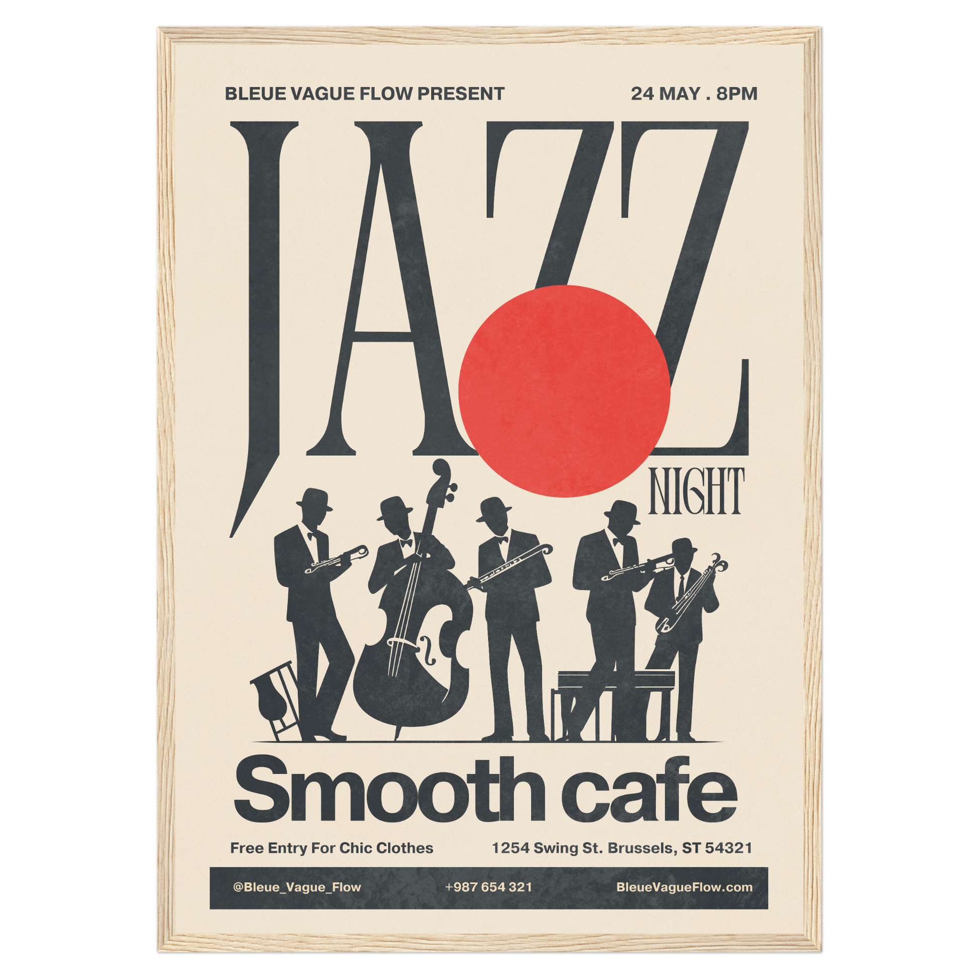 Nuit Jazz - Groupe Bleue Vague Flow