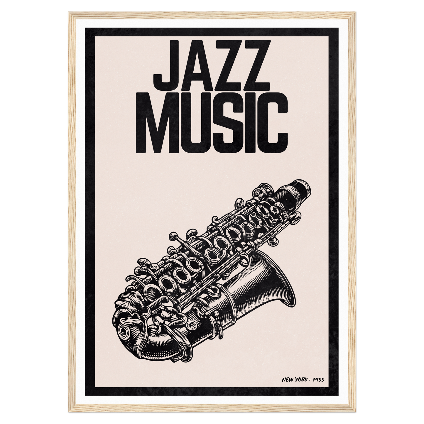 Musique Jazz - Saxophone Bleue Vague Flow