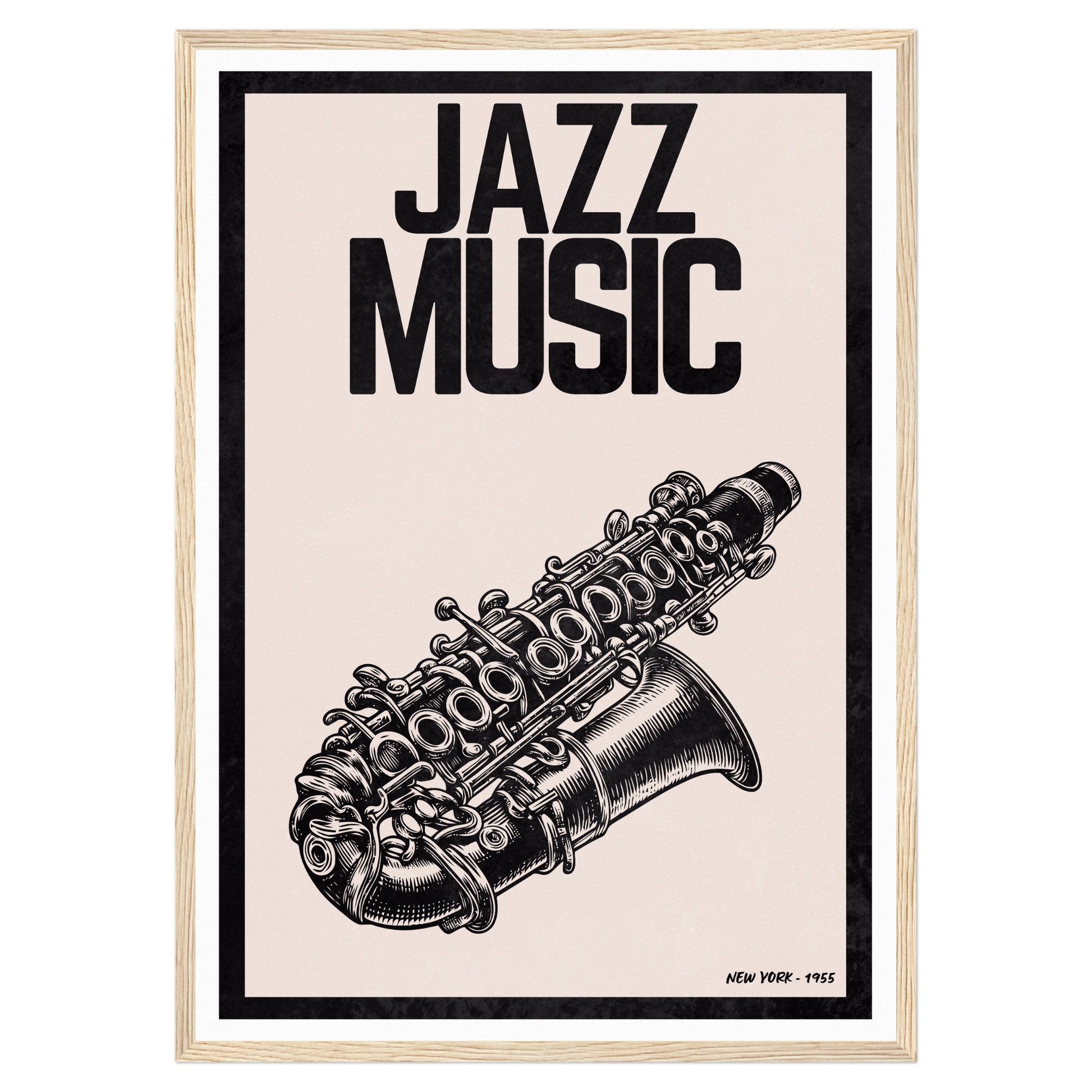 Musique Jazz - Saxophone Bleue Vague Flow