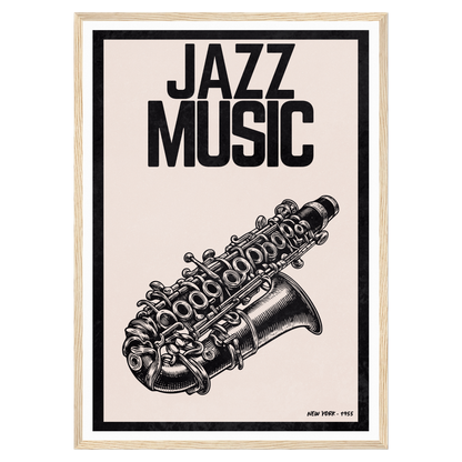 Musique Jazz - Saxophone Bleue Vague Flow