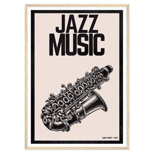 Musique Jazz - Saxophone Bleue Vague Flow