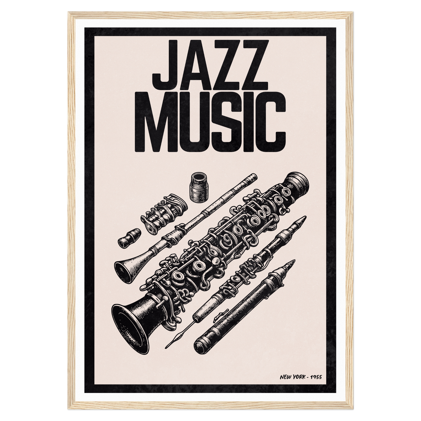Musique Jazz - Clarinette & Accessoires Bleue Vague Flow