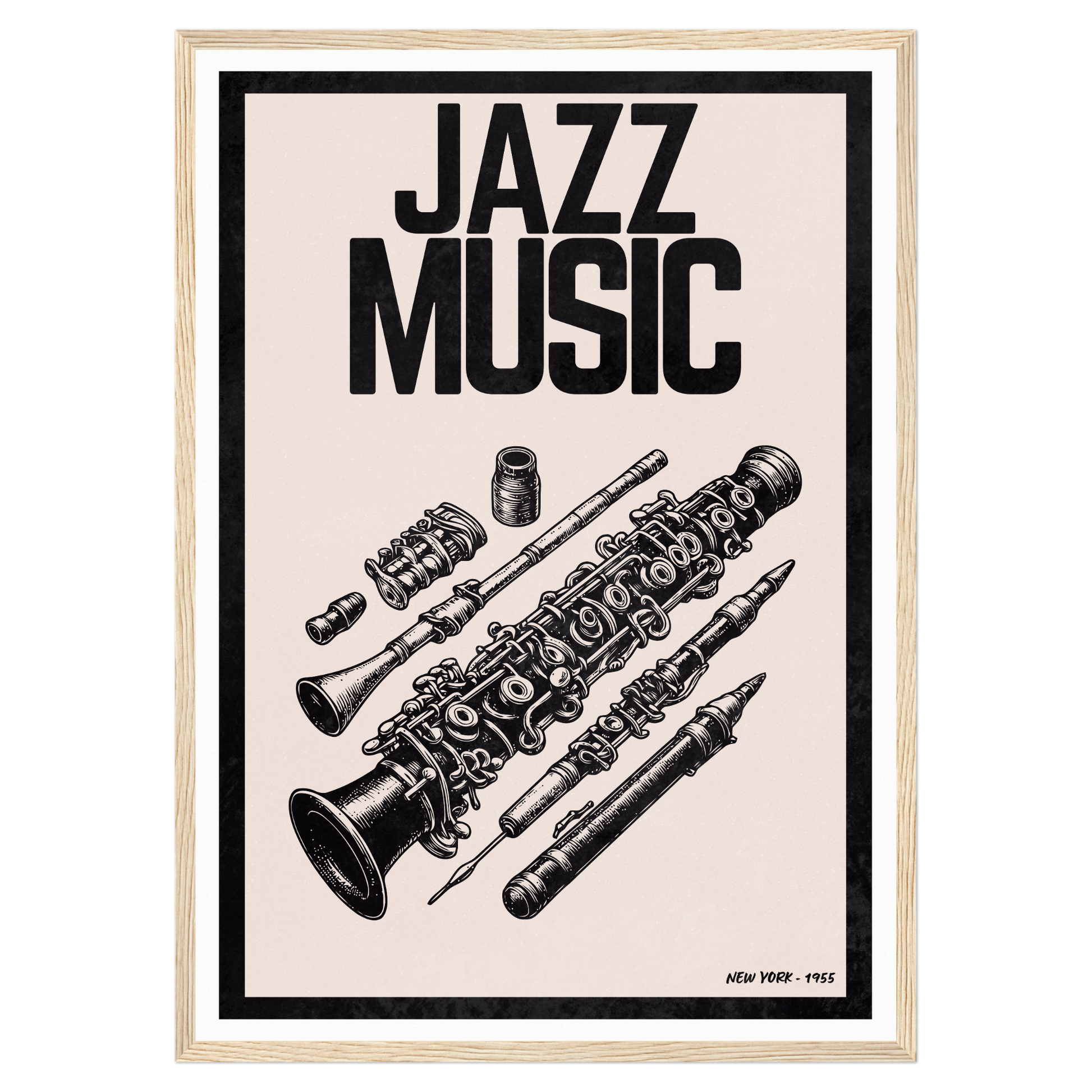 Musique Jazz - Clarinette & Accessoires Bleue Vague Flow