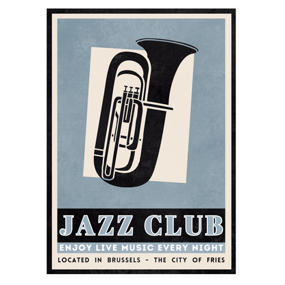 Jazz Club - Trompette Live Bleue Vague Flow