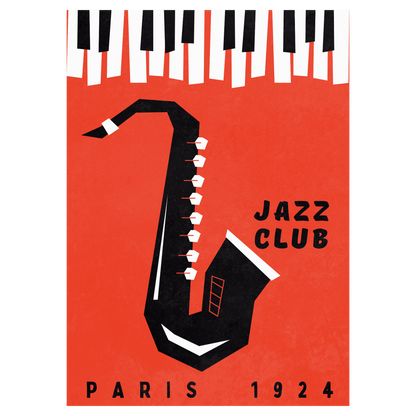 Jazz à Paris - Saxophone Bleue Vague Flow