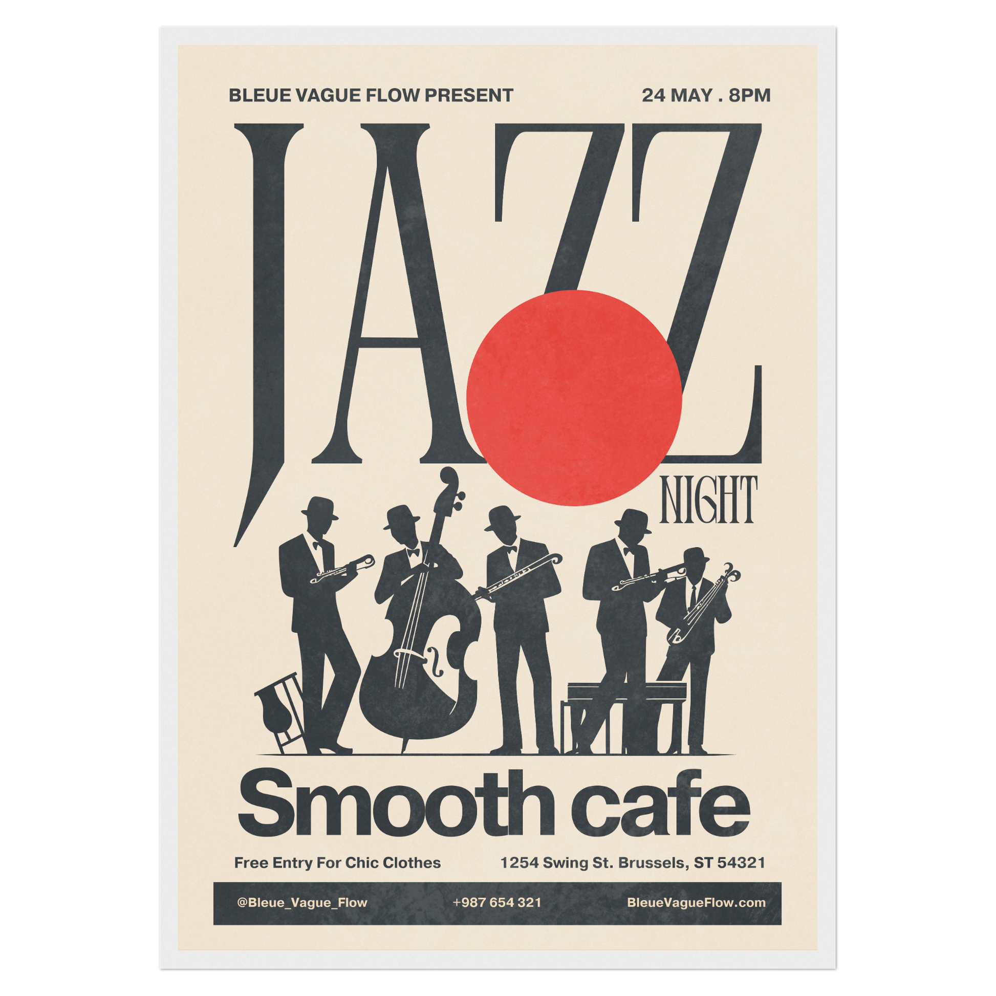 Nuit Jazz - Groupe Bleue Vague Flow