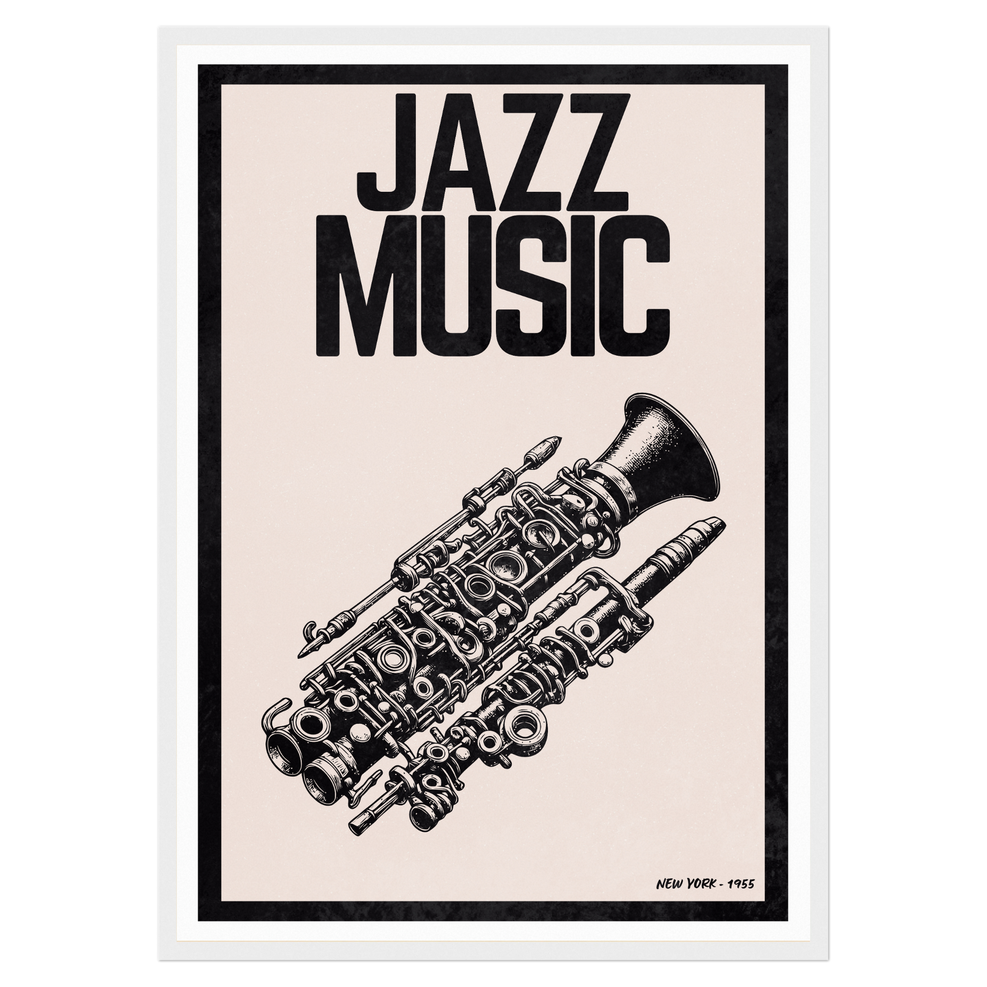 Musique Jazz - Clarinette Bleue Vague Flow