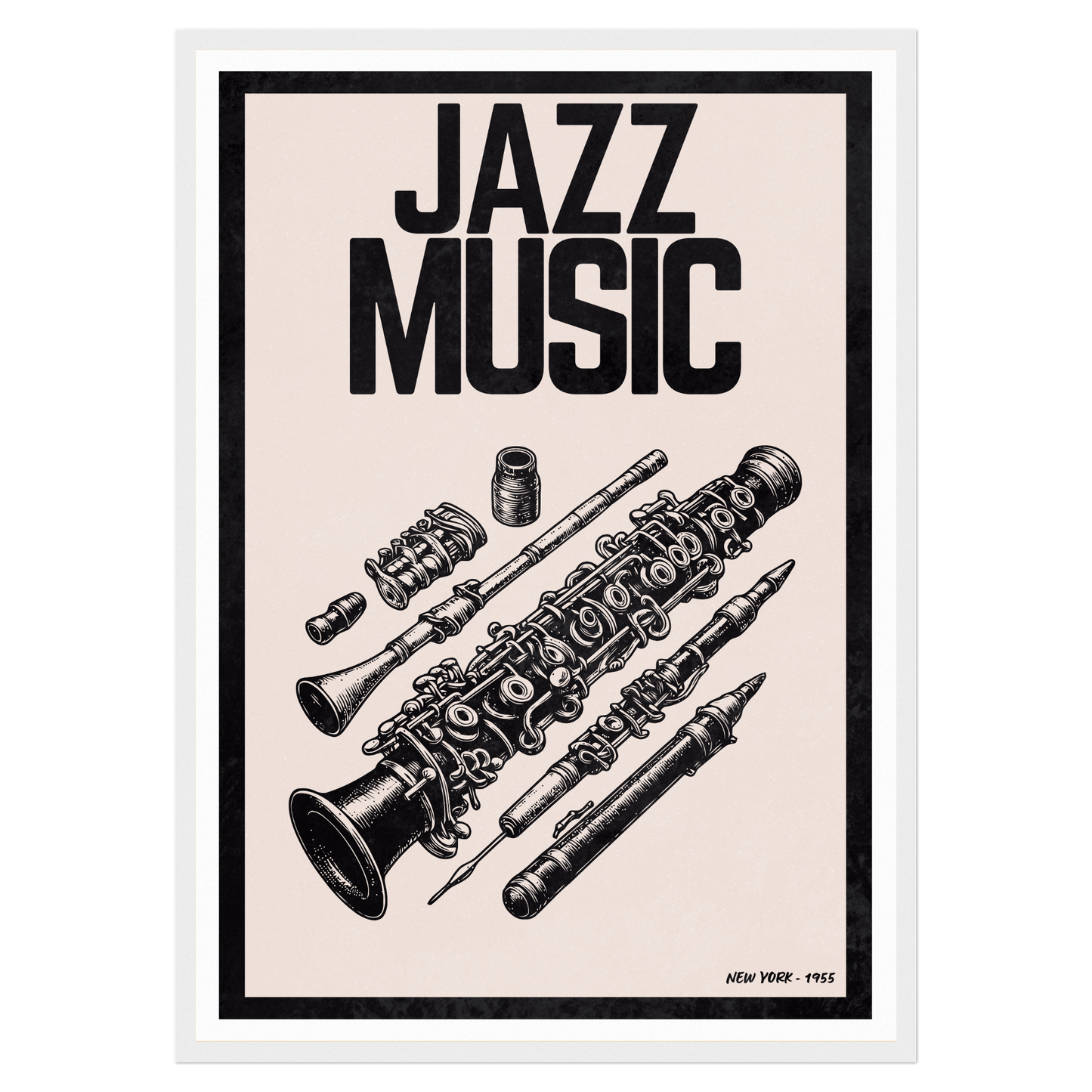 Musique Jazz - Clarinette & Accessoires Bleue Vague Flow