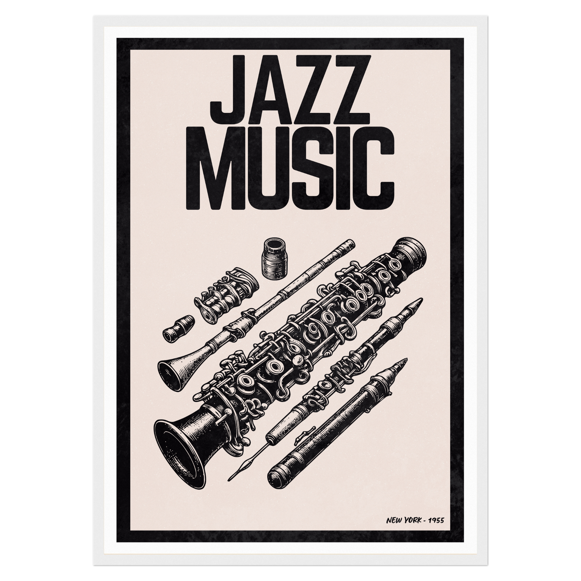 Musique Jazz - Clarinette & Accessoires Bleue Vague Flow