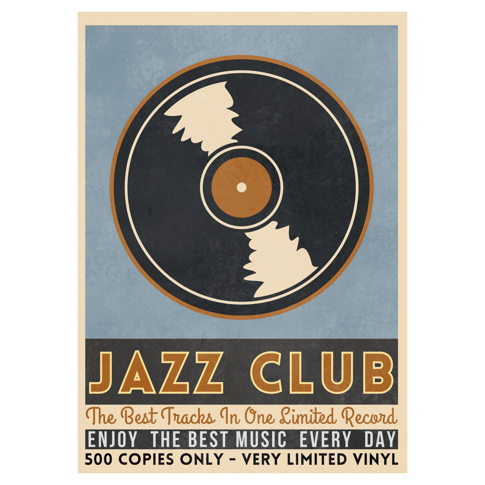 Jazz Club - Vinyle Bleue Vague Flow