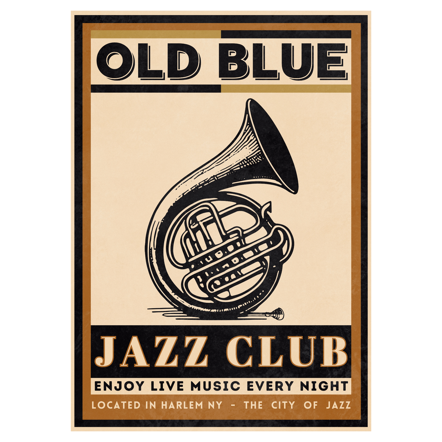 Old Blue Night - Cuivres Bleue Vague Flow