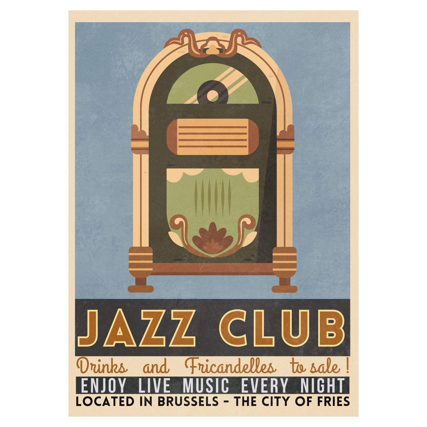 Jazz Club - Jukebox Bleue Vague Flow