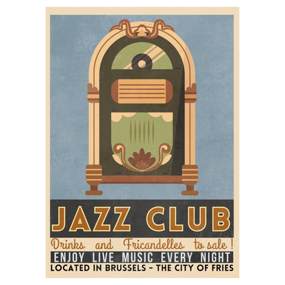Jazz Club - Jukebox Bleue Vague Flow