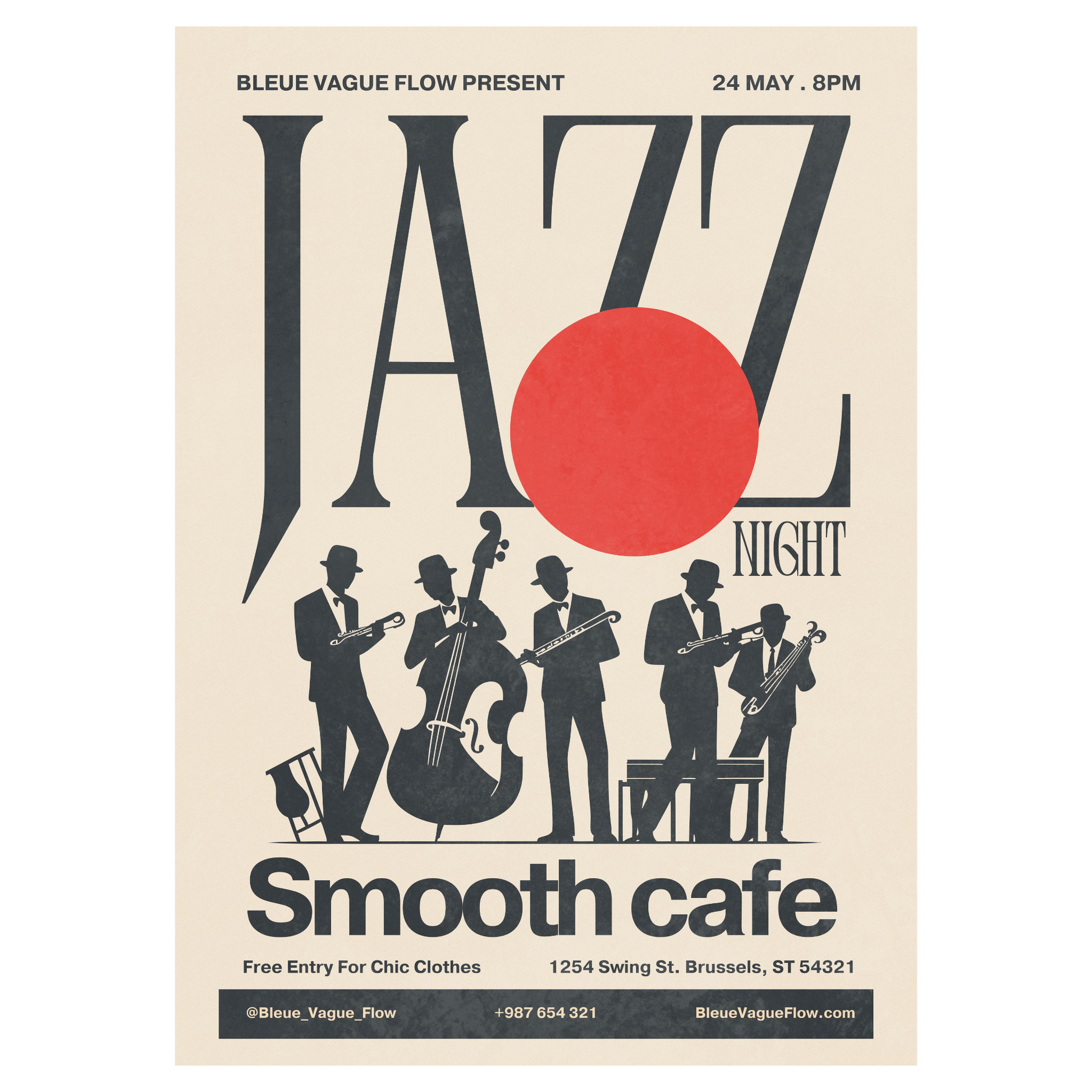 Nuit Jazz - Groupe Bleue Vague Flow