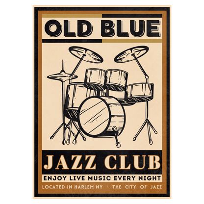 Old Blue Night - Batterie Bleue Vague Flow