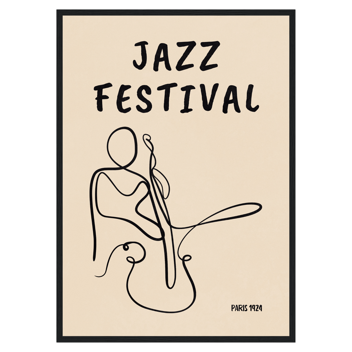 Jazz Festival Paris - Contrebasse Bleue Vague Flow