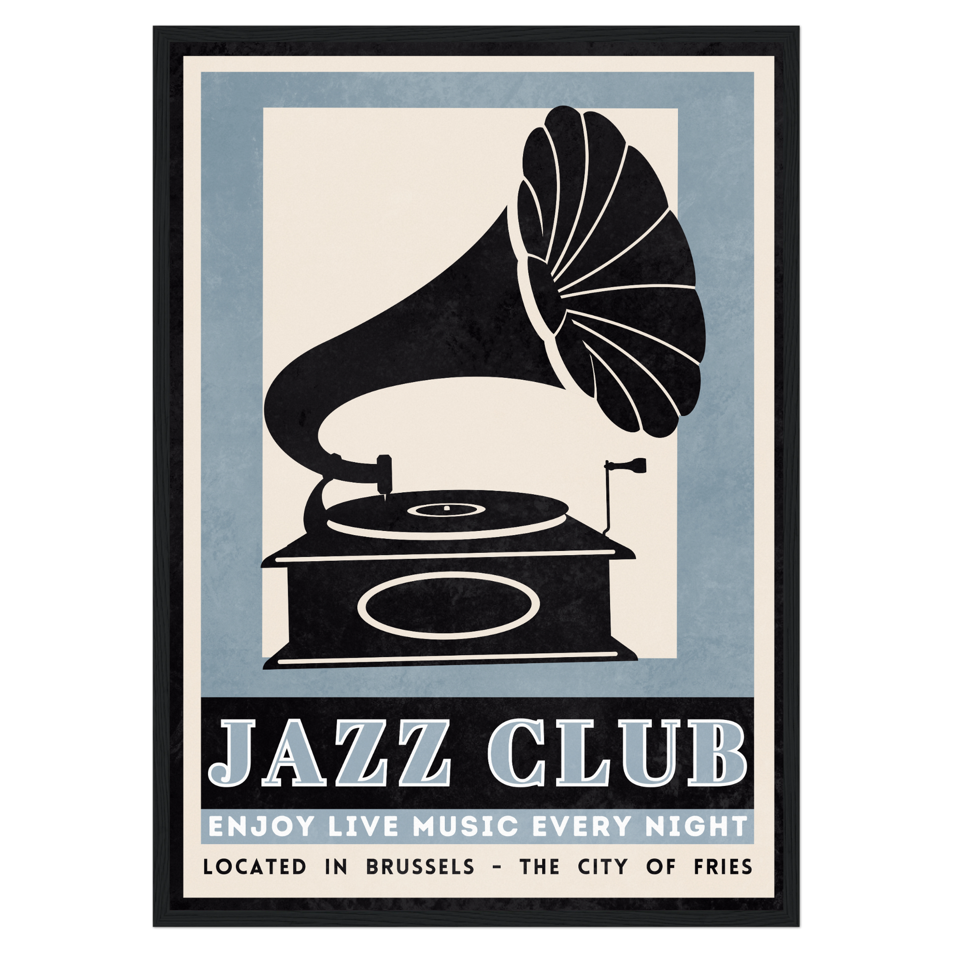Jazz Club - Platine Live Bleue Vague Flow
