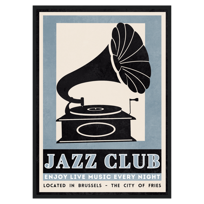 Jazz Club - Platine Live Bleue Vague Flow