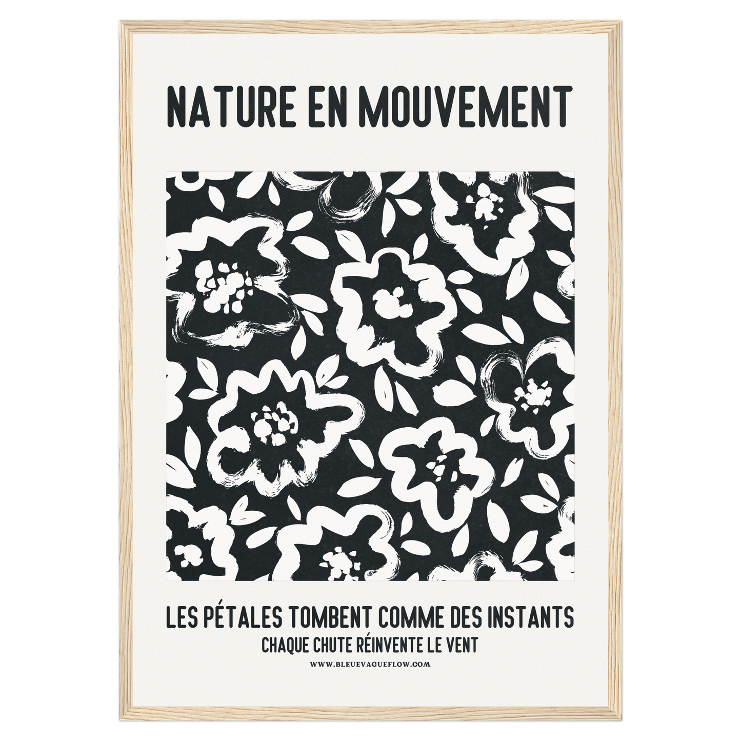 Nature En Mouvement - Flux Bleue Vague Flow