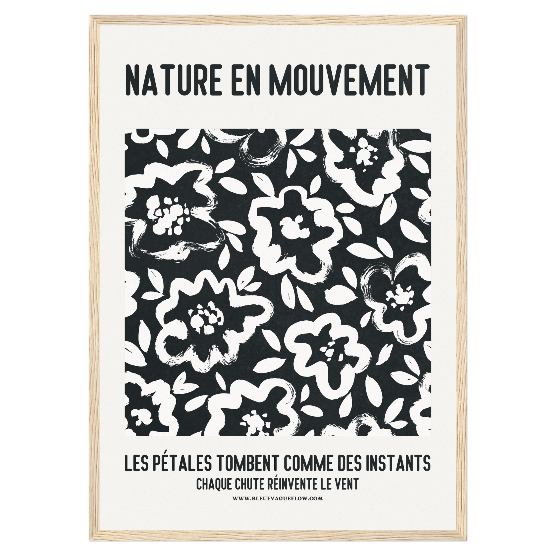 Nature En Mouvement - Flux Bleue Vague Flow