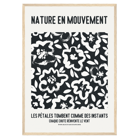 Nature En Mouvement - Flux Bleue Vague Flow