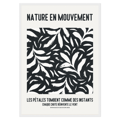 Nature En Mouvement - Lueur Bleue Vague Flow