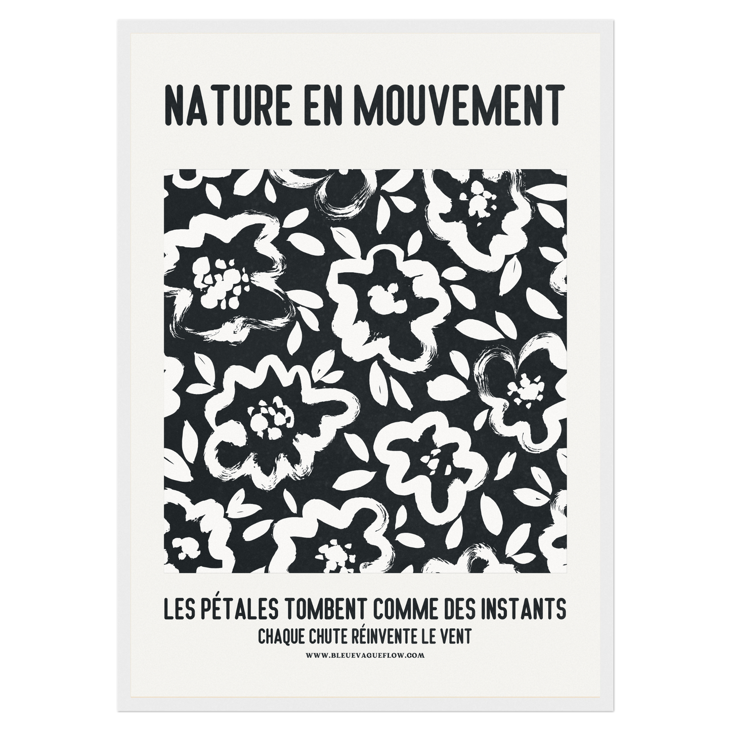 Nature En Mouvement - Flux Bleue Vague Flow