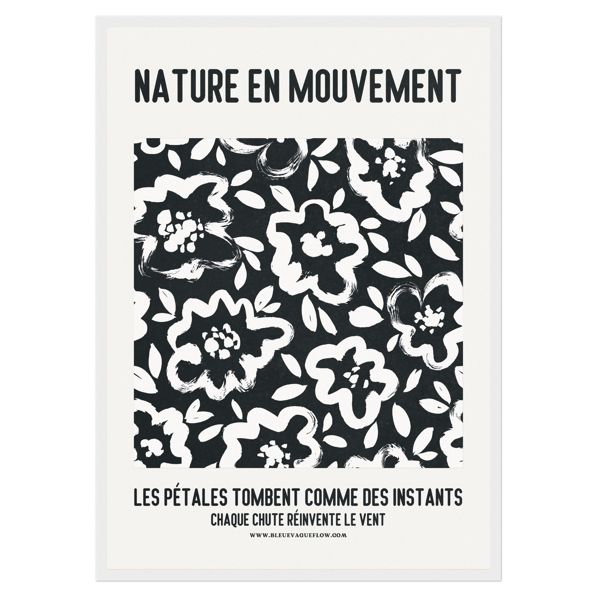 Nature En Mouvement - Flux Bleue Vague Flow